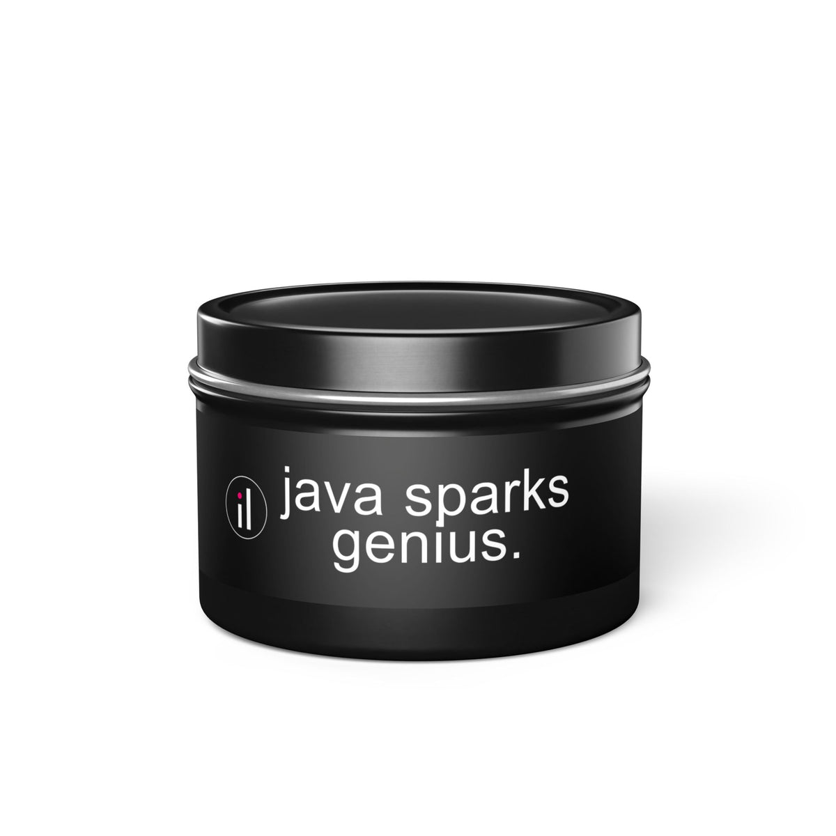 Fresh Coffee Coconut Soy Tin Candle | Java Sparks Genius™ | iNNOVATION Insights
