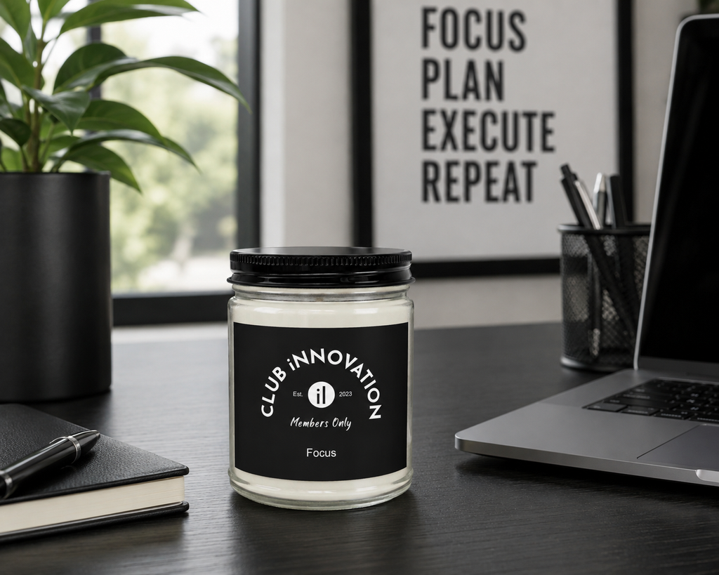 CLUB iNNOVATION™ Members Only | Focus | Eucalyptus Lavender Herb | Soy Candle