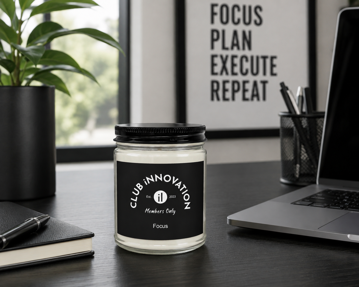 CLUB iNNOVATION™ Members Only | Focus | Eucalyptus Lavender Herb | Soy Candle