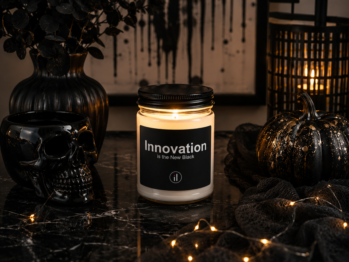 Soy Candle | Innovation Is the New Black™ | Wicked iNNOVATION Collection