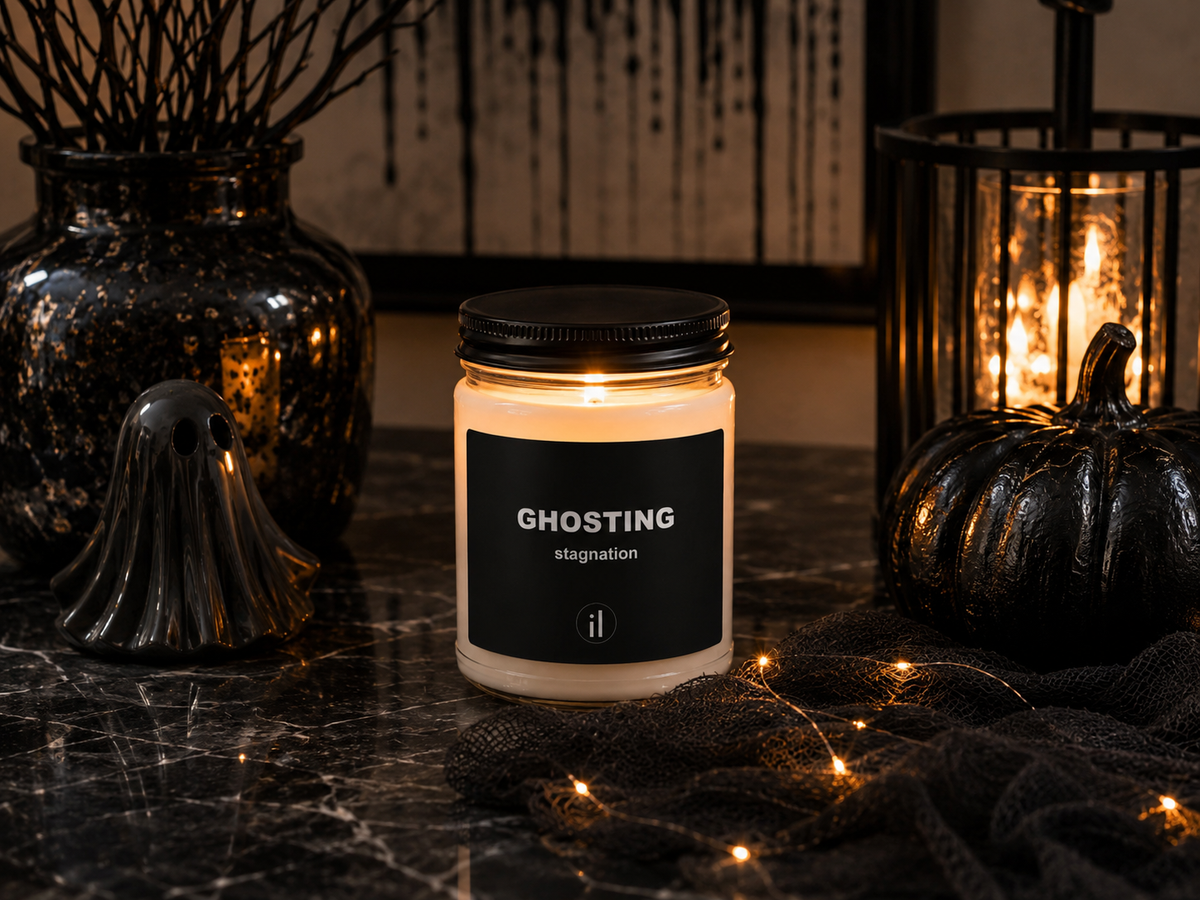 Soy Candle | Ghosting Stagnation™ | Wicked iNNOVATION Collection