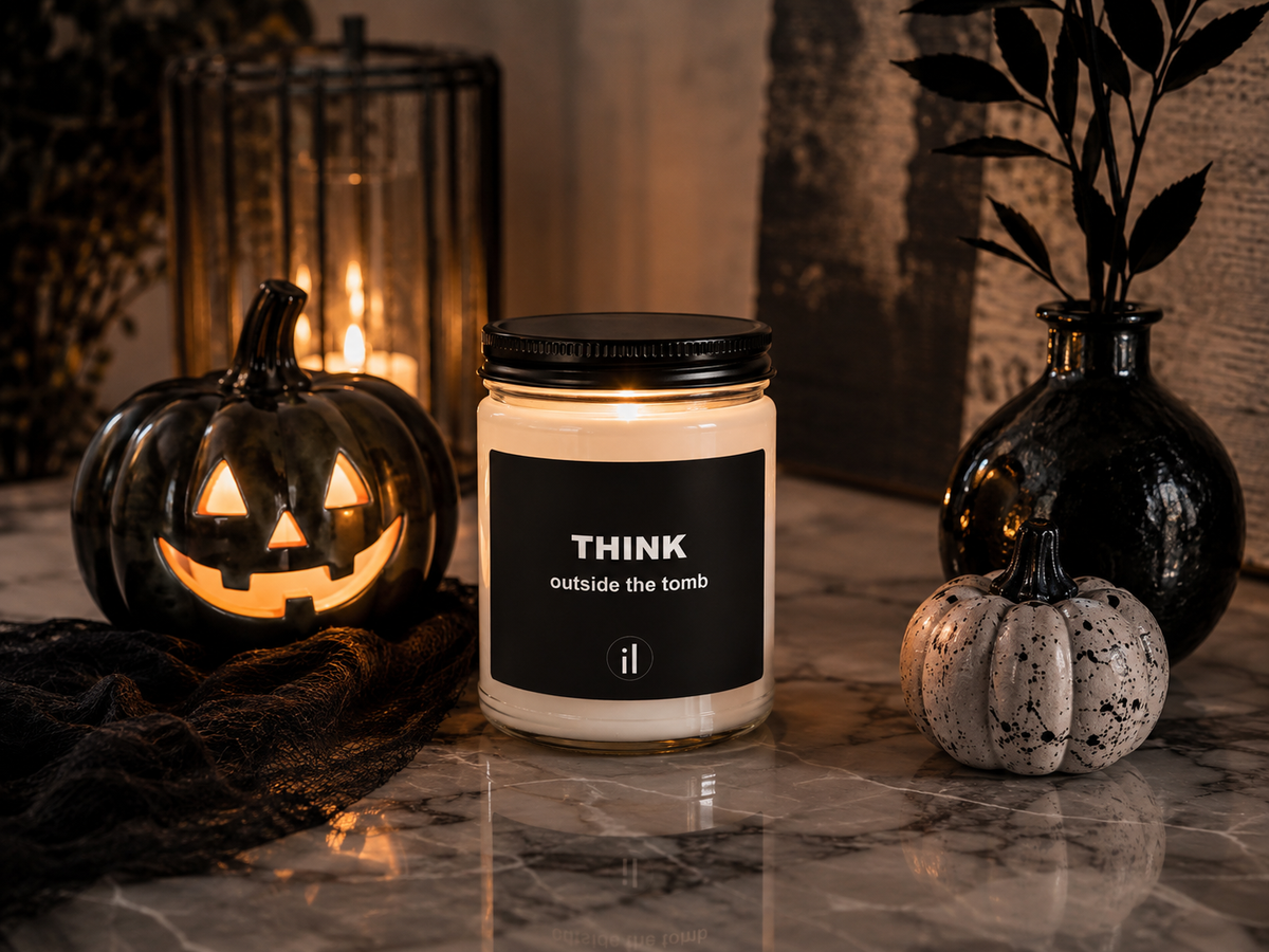Soy Candle | Think Outside the Tomb™ | Wicked iNNOVATION Collection