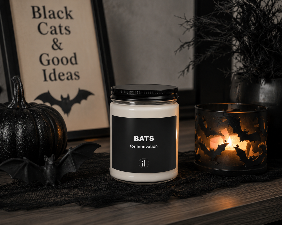 Soy Candle | Bats for Innovation™ | Wicked iNNOVATION Collection