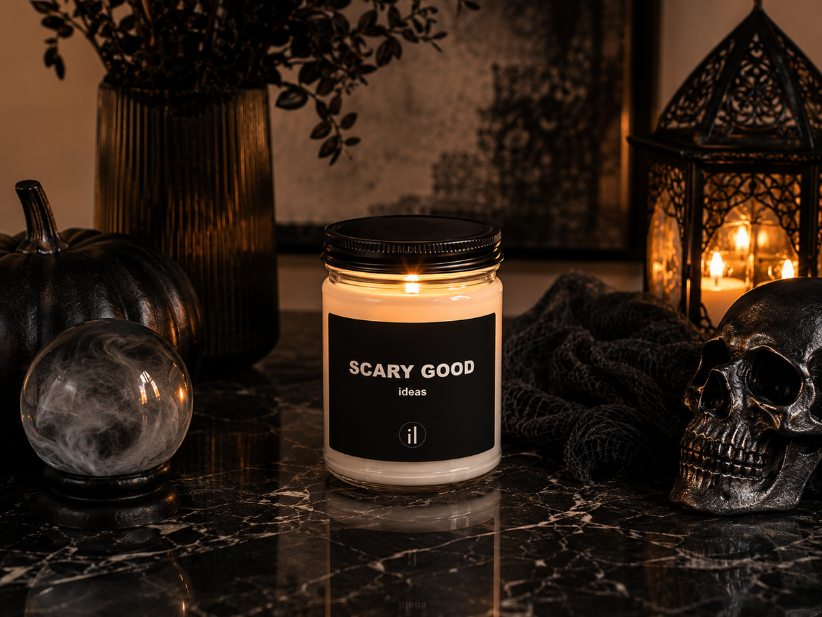 Soy Candle | Scary Good Ideas™ | Wicked iNNOVATION Collection