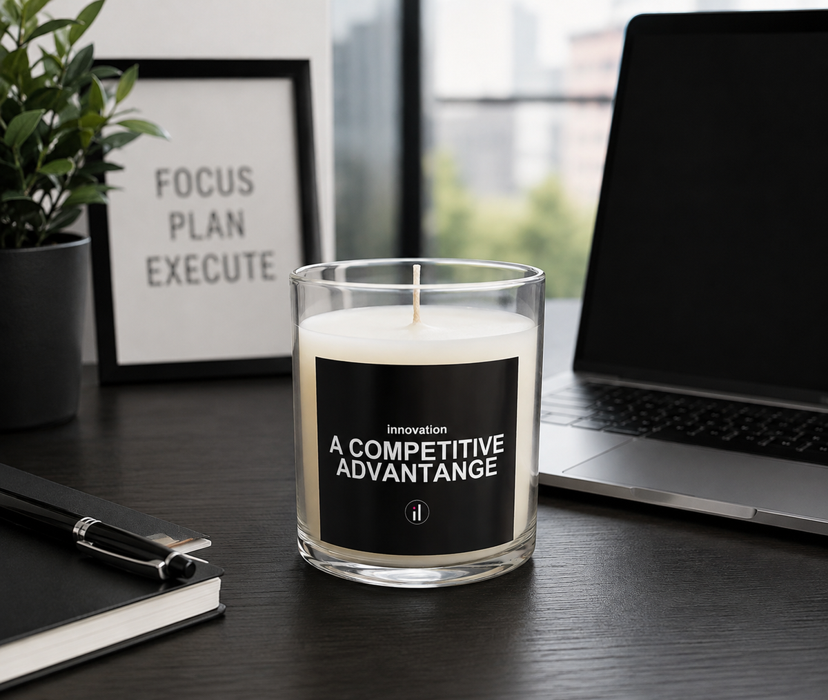 Innovation: A Competitive Advantage™ Soy Candle | iNNOVATION Insights