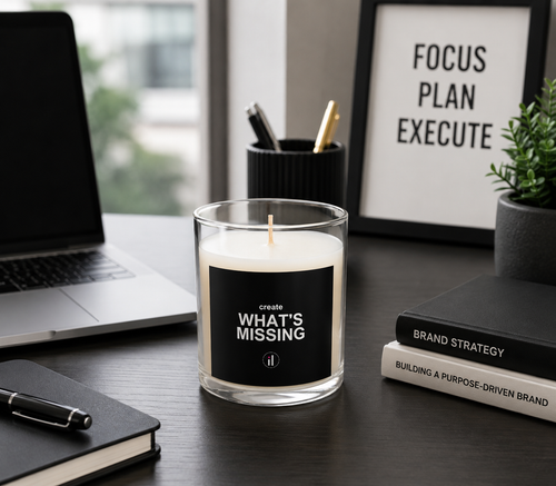 Create What’s Missing™ Soy Candle | iNNOVATION Insights