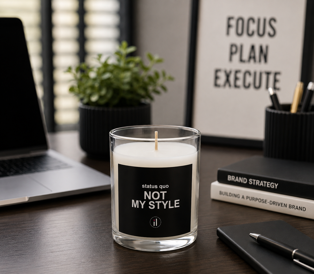 Status Quo? Not My Style.™ Soy Candle | iNNOVATION Insights