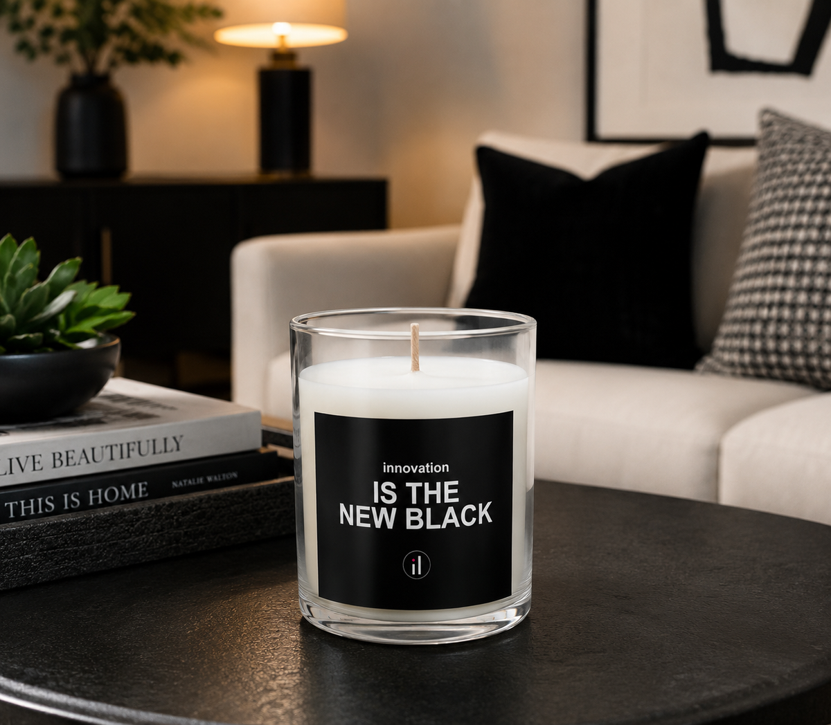 Innovation Is the New Black™ Soy Candle | iNNOVATION Insights